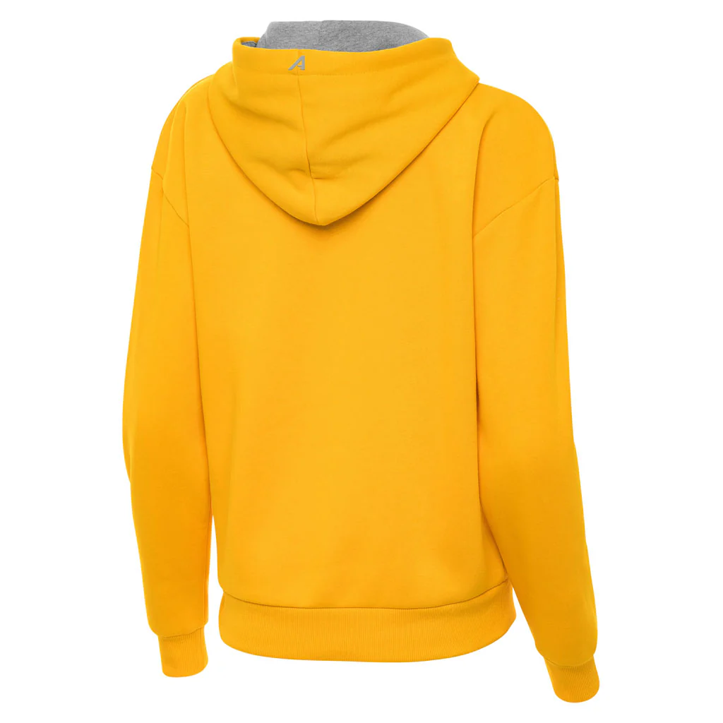 NFL Pittsburgh Steelers Women's Antigua Victory Pullover Hoodie - Gold - Image 2