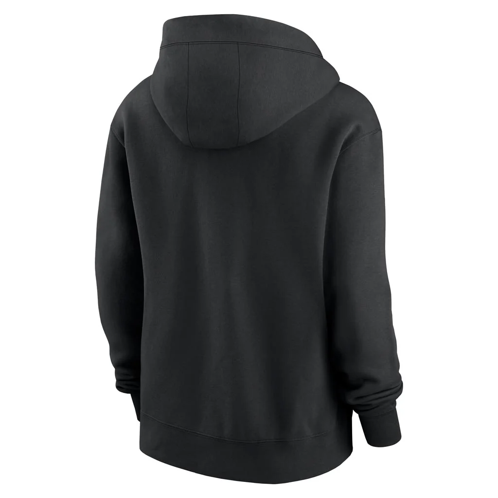 NFL Pittsburgh Steelers Women's Nike Rewind Phoenix Full-Zip Hoodie - Black - Image 3