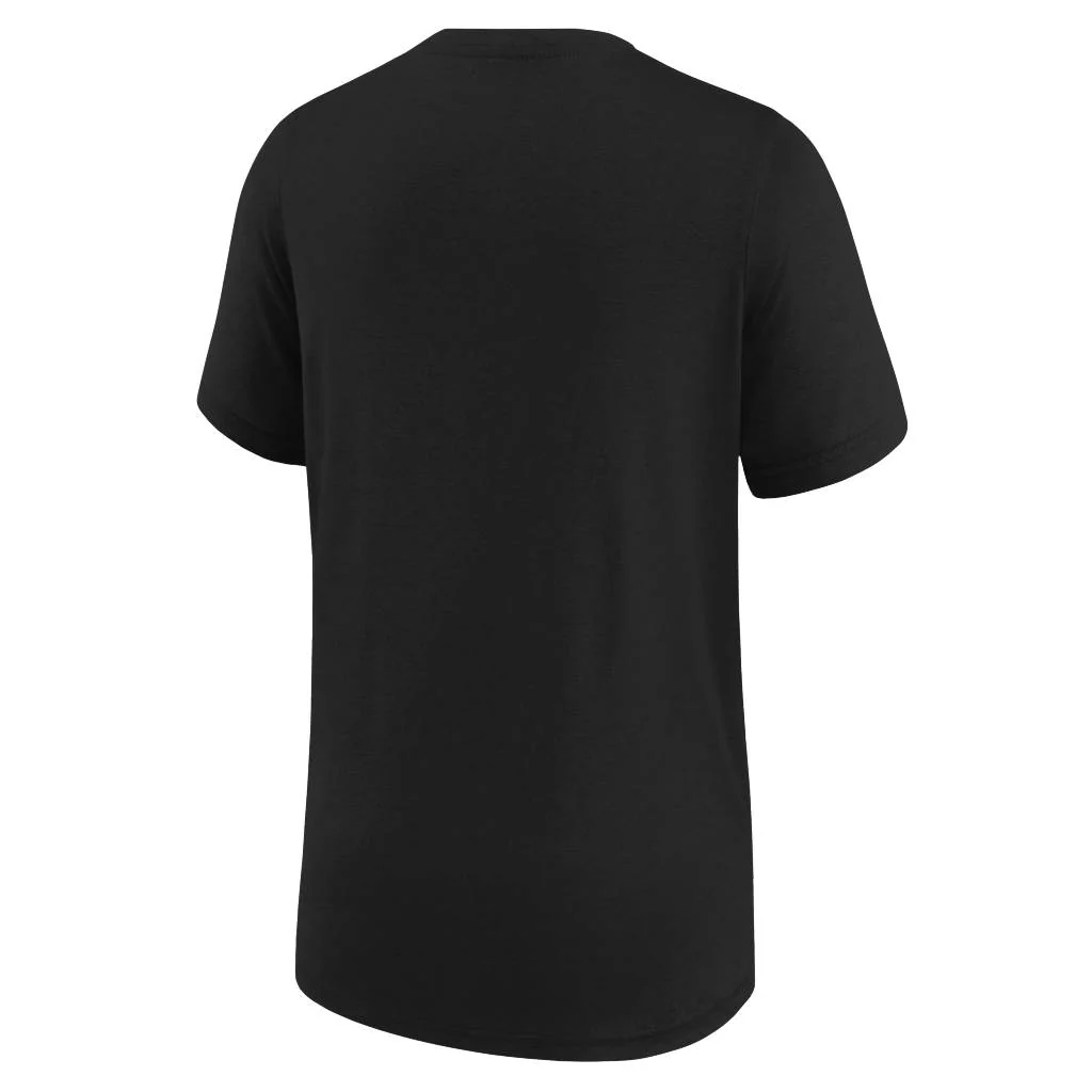 NFL Pittsburgh Steelers Youth Nike Icon T-Shirt - Black - Image 3