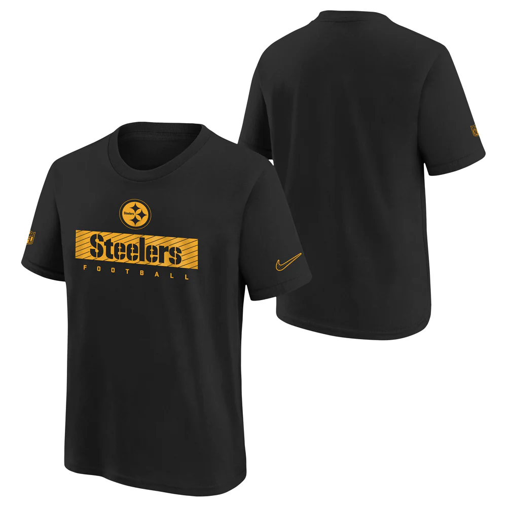NFL Pittsburgh Steelers Youth Nike Team Issue Legend T-Shirt - Black