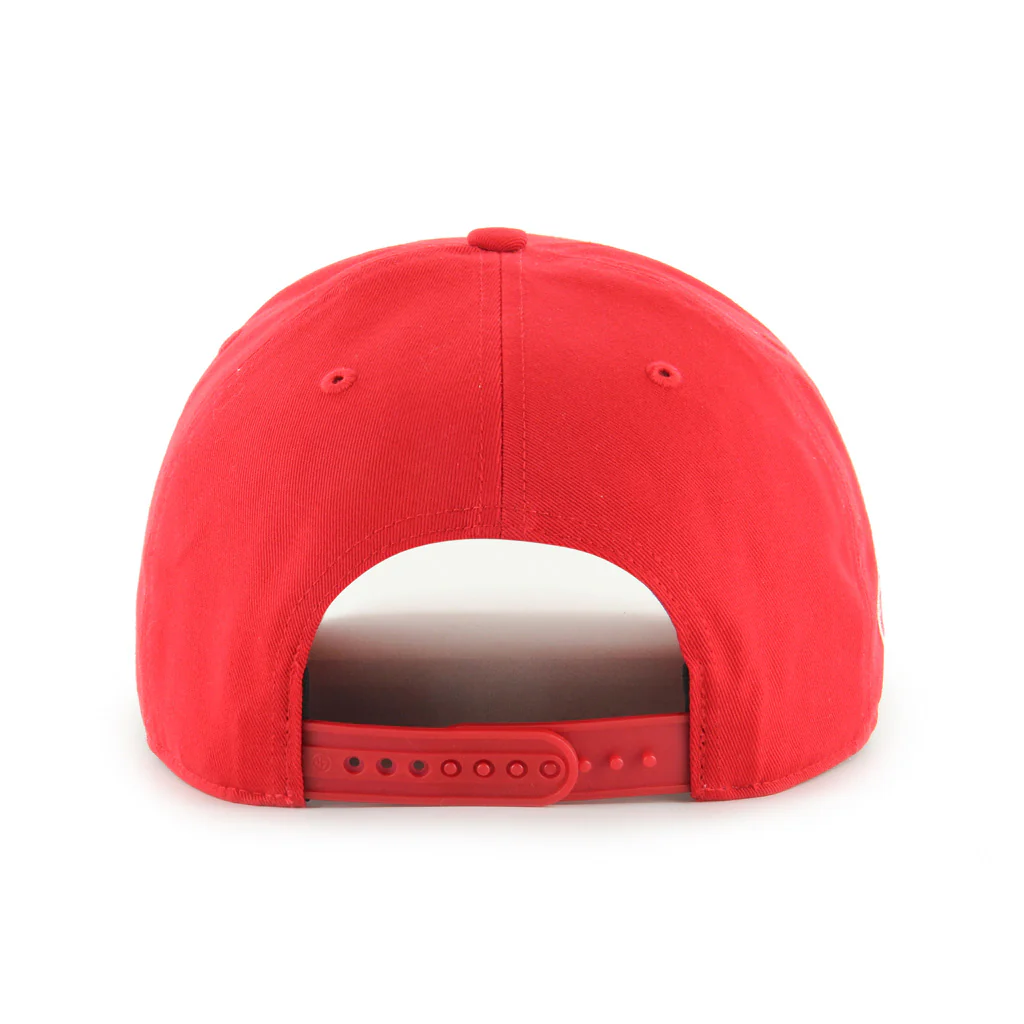 NFL San Francisco 49ers '47 Foundational Hitch Snapback Hat - Red - Image 3