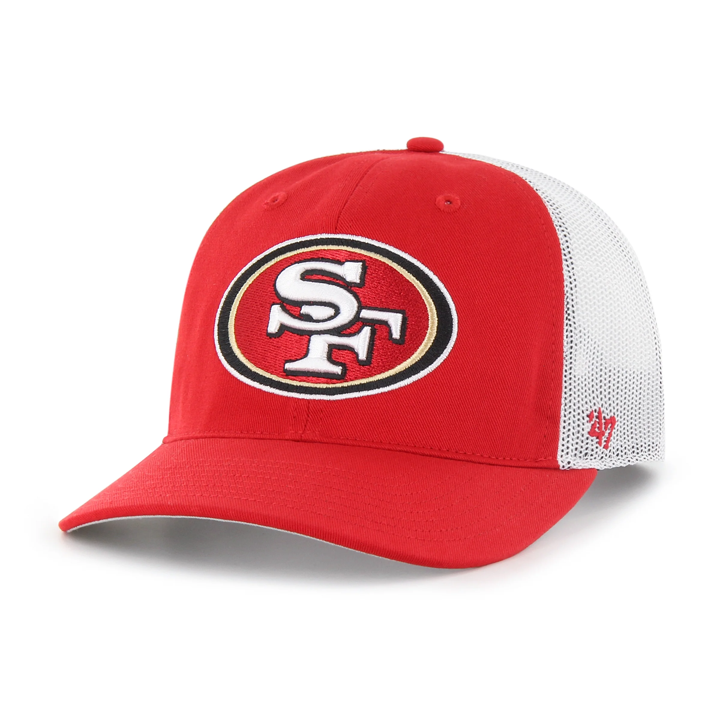 NFL San Francisco 49ers '47 Primary Trucker Adjustable Hat - Red
