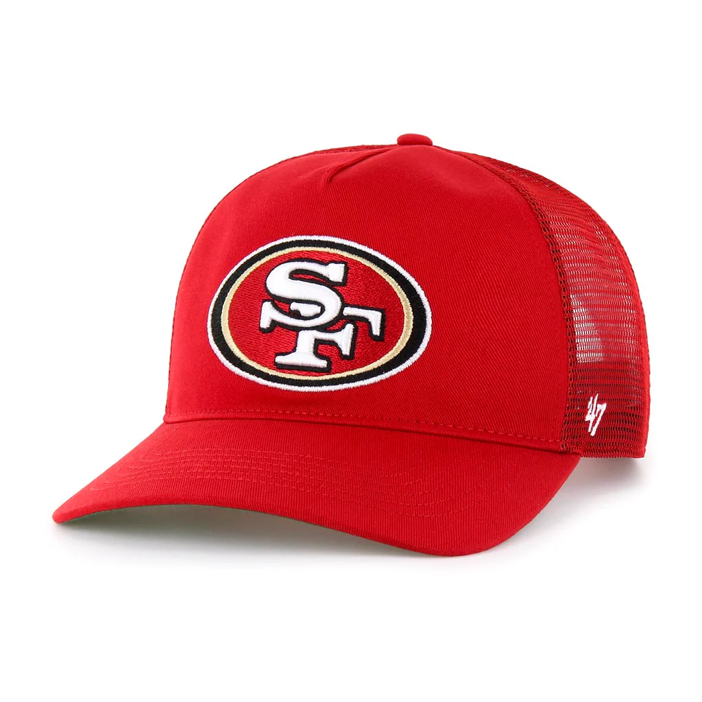 NFL San Francisco 49ers '47 Relaxed Fit Snapback Trucker Hat - Red