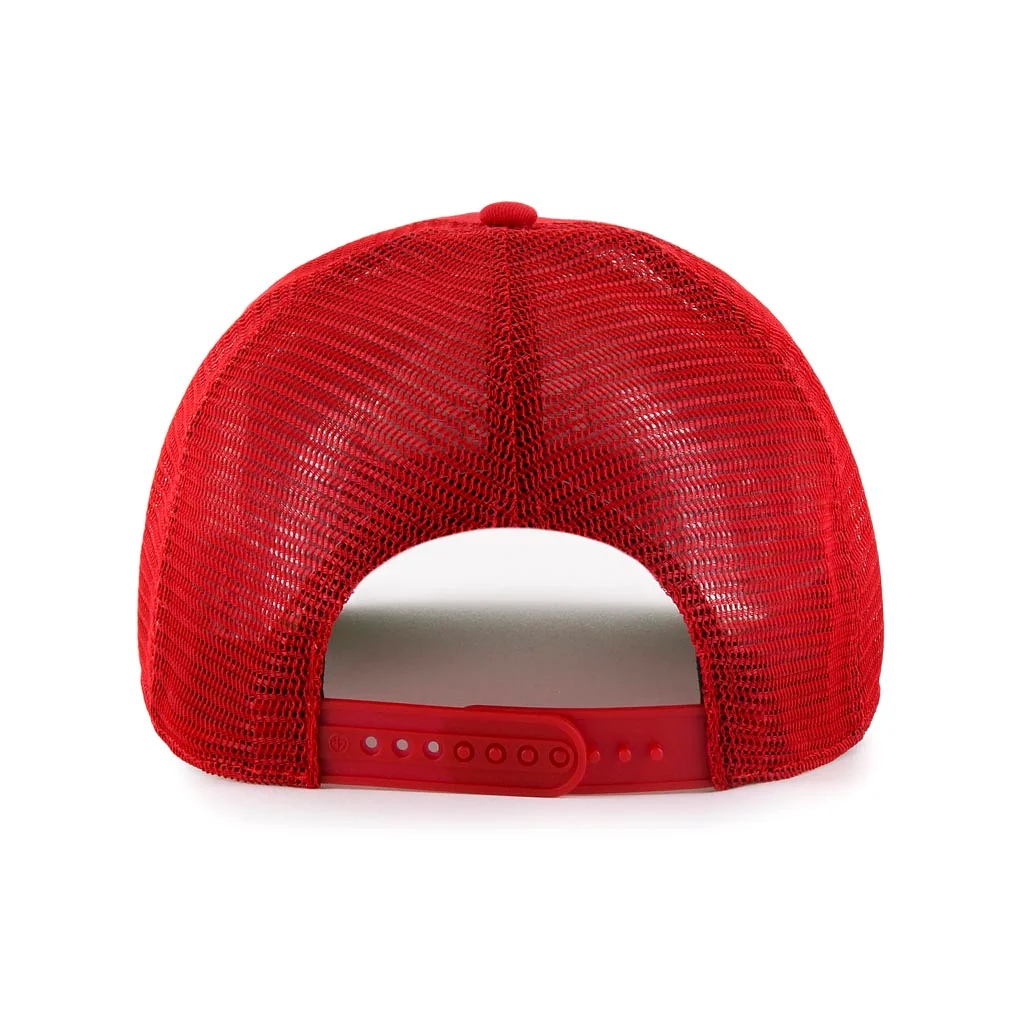 NFL San Francisco 49ers '47 Relaxed Fit Snapback Trucker Hat - Red - Image 2