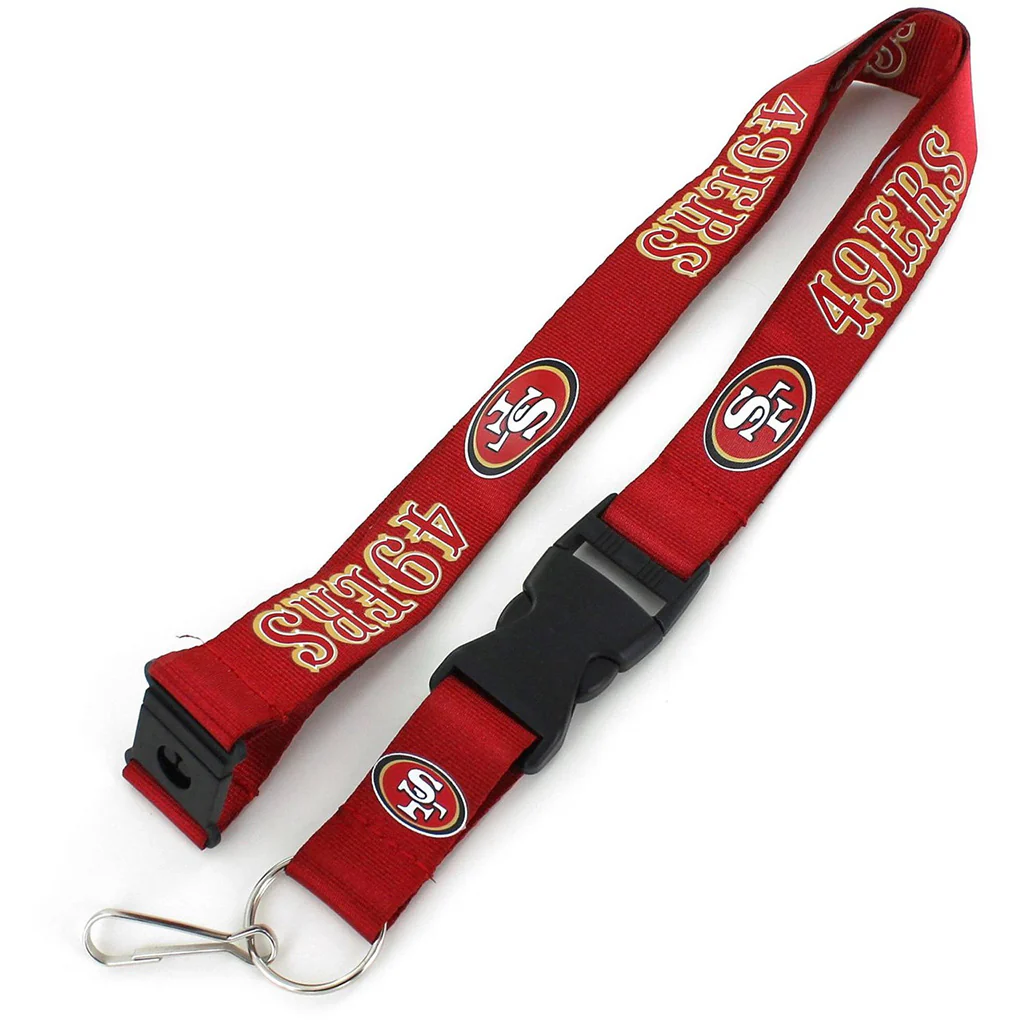 NFL San Francisco 49ers Aminco Lanyard - Red