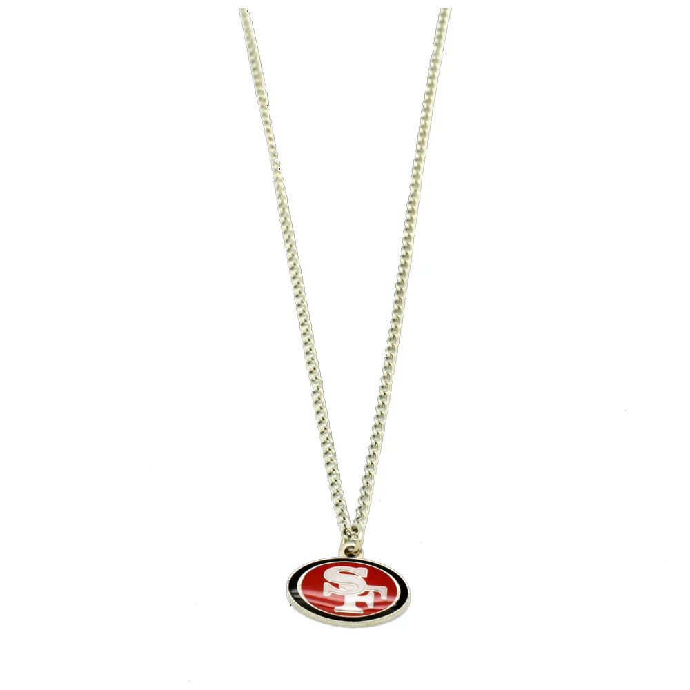 NFL San Francisco 49ers Aminco Logo Pendant Necklace