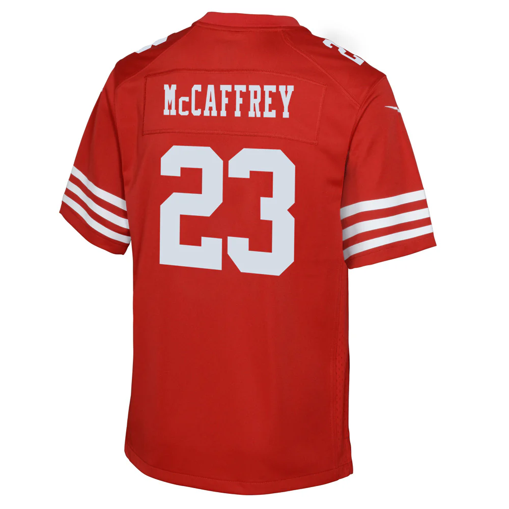 NFL San Francisco 49ers Christian McCaffrey Youth Nike Game Jersey - Image 3