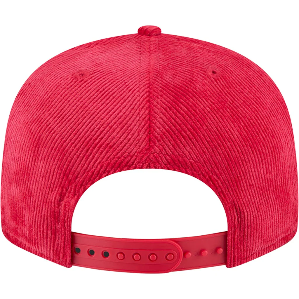 NFL San Francisco 49ers New Era Corduroy Rope 9FIFTY Snapback Hat - Red - Image 4