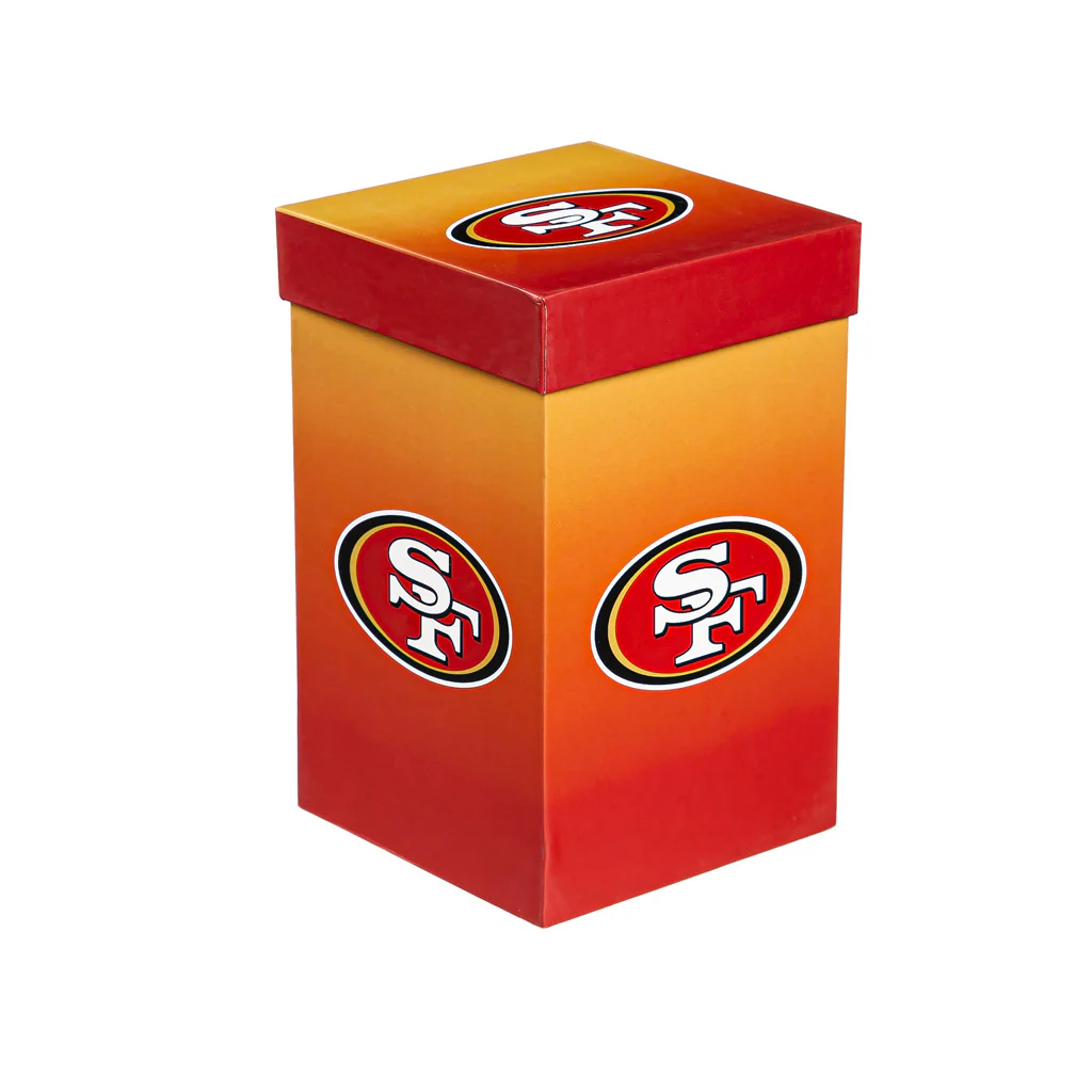 NFL San Francisco 49ers Evergreen 17oz Boxed Travel Latte Mug - Image 2