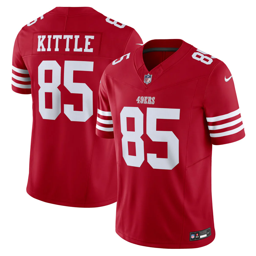 NFL San Francisco 49ers George Kittle Nike Alternate Vapor F.U.S.E. Limited Jersey - Red