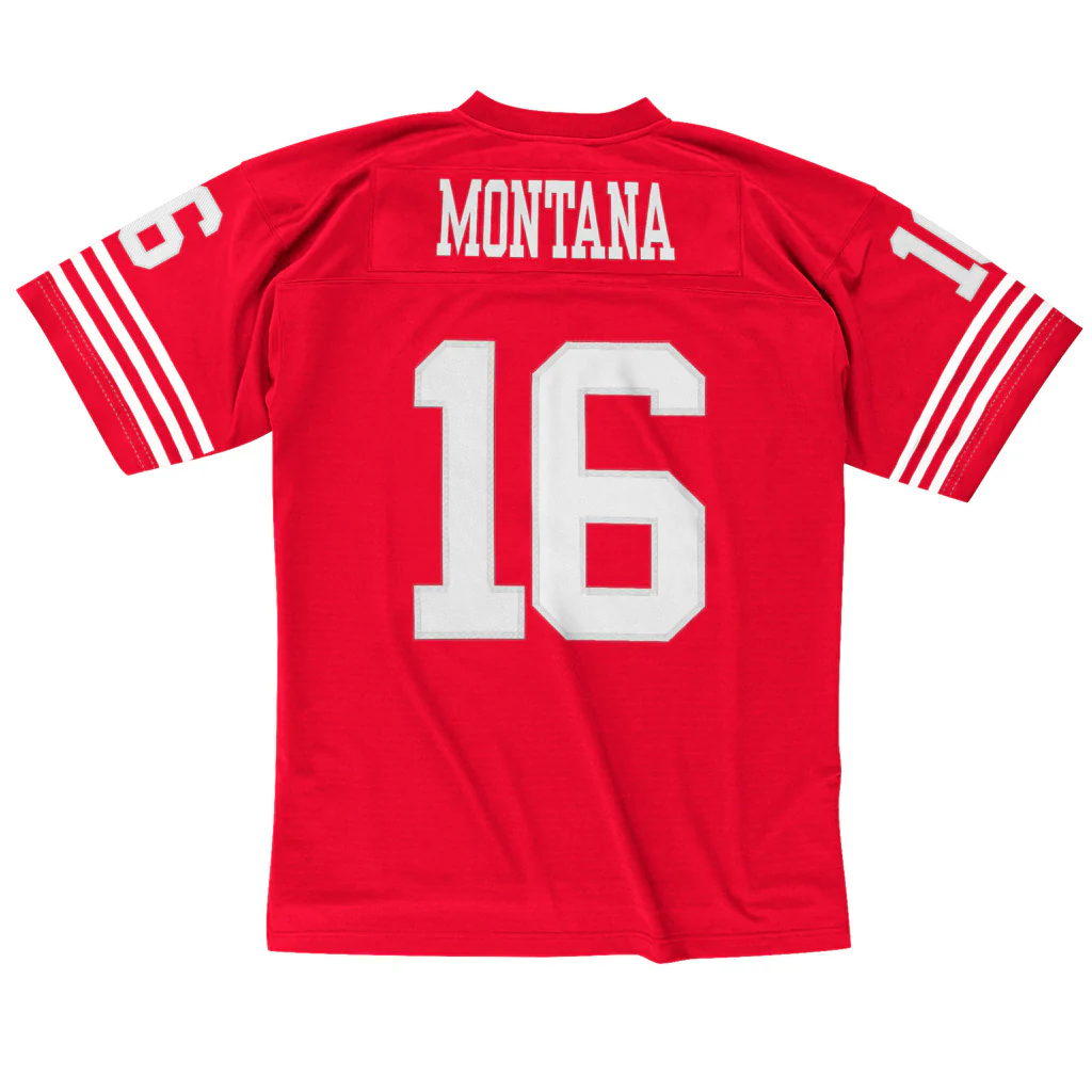 NFL San Francisco 49ers Joe Montana Mitchell & Ness Legacy Jersey