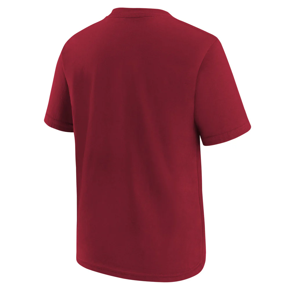NFL San Francisco 49ers Kids Nike Logo T-Shirt - Red - Image 3