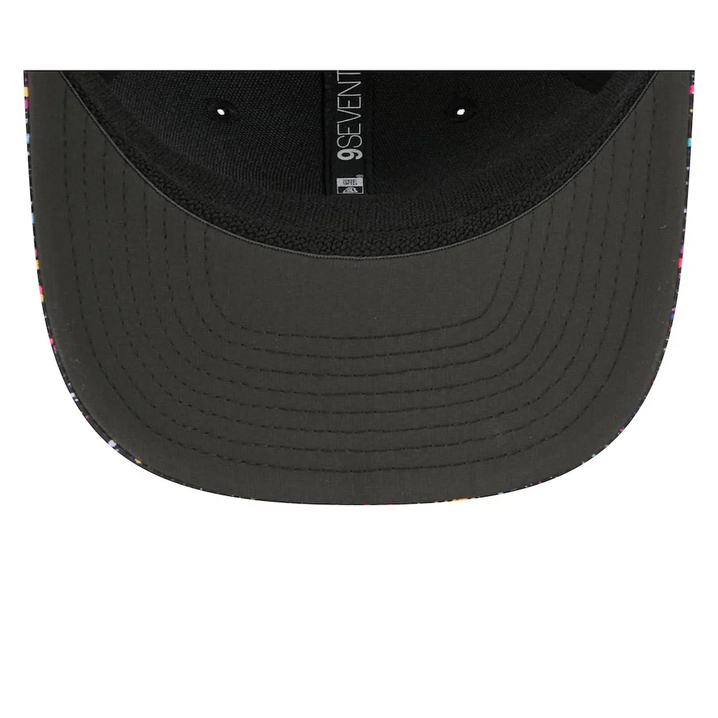 NFL San Francisco 49ers New Era 2025 Crucial Catch 9SEVENTY Stretch-Snapback Hat - Black - Image 5