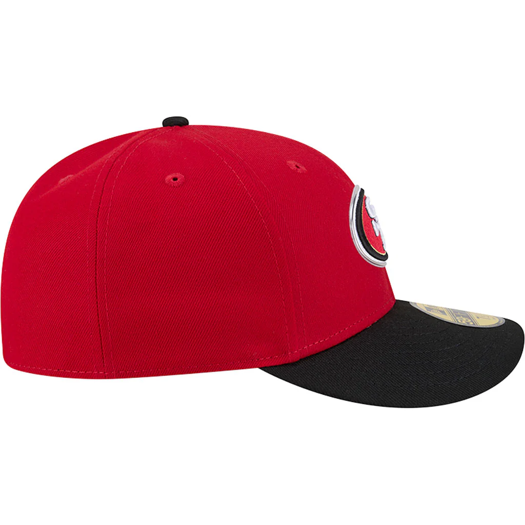 NFL San Francisco 49ers New Era 2026 Draft 59FIFTY Fitted Hat - Red - Image 5