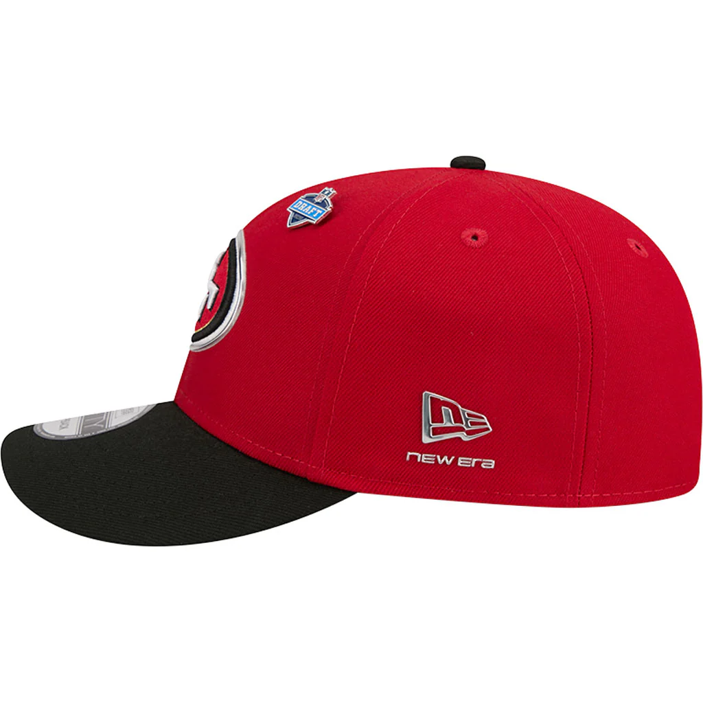 NFL San Francisco 49ers New Era 2026 Draft 9FIFTY Snapback Hat - Red - Image 4
