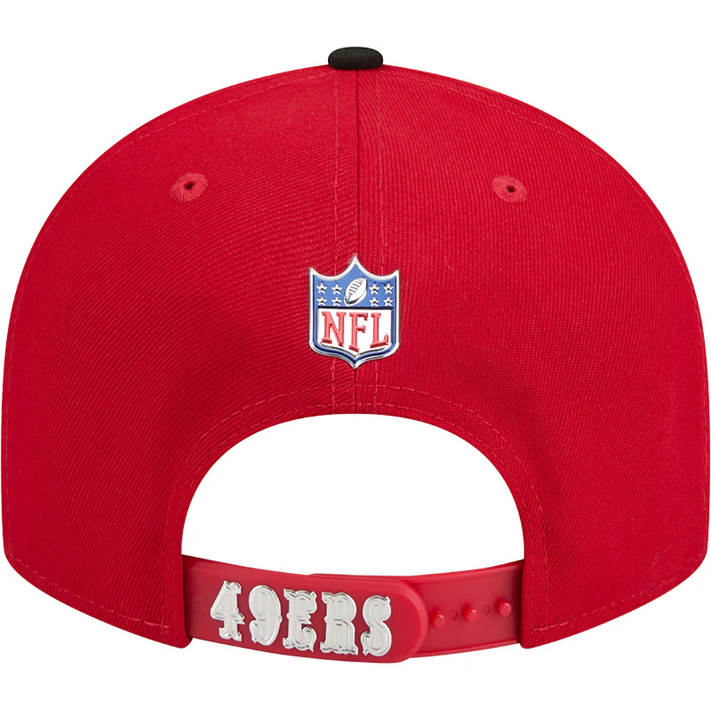 NFL San Francisco 49ers New Era 2026 Draft 9FIFTY Snapback Hat - Red - Image 6