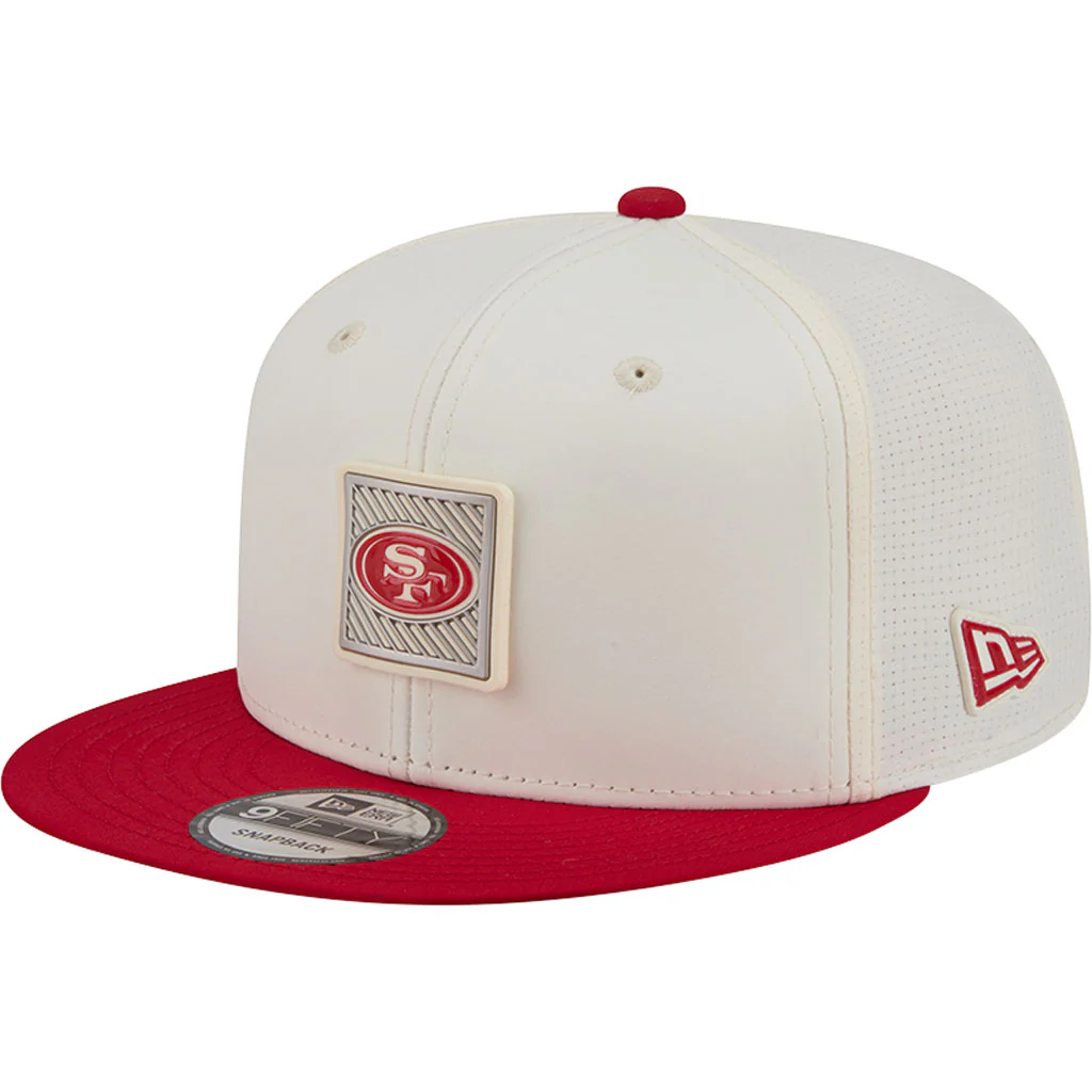NFL San Francisco 49ers New Era 2026 Training 9FIFTY Snapback Hat - Cream
