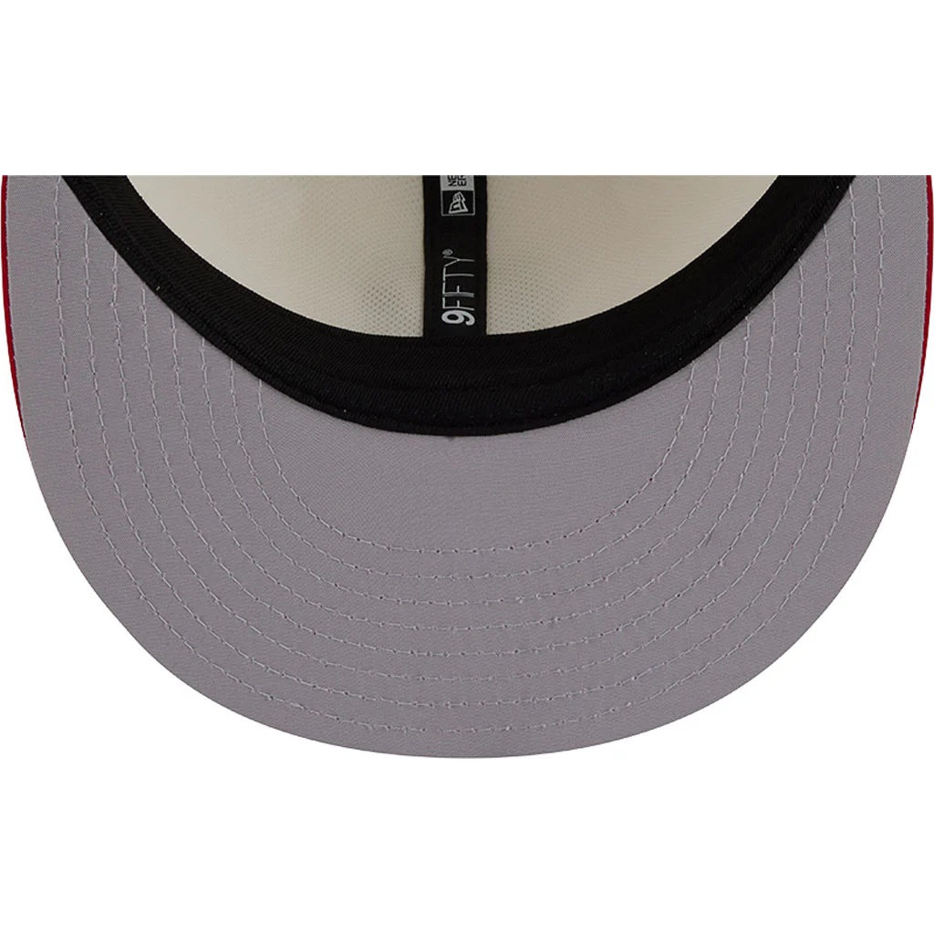 NFL San Francisco 49ers New Era 2026 Training 9FIFTY Snapback Hat - Cream - Image 7