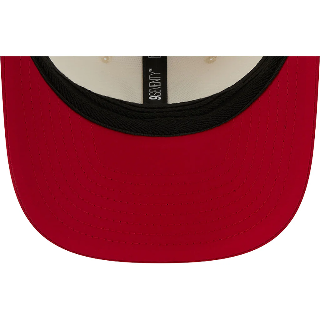 NFL San Francisco 49ers New Era 2026 Training 9SEVENTY Stretch Snapback Hat - Cream - Image 7