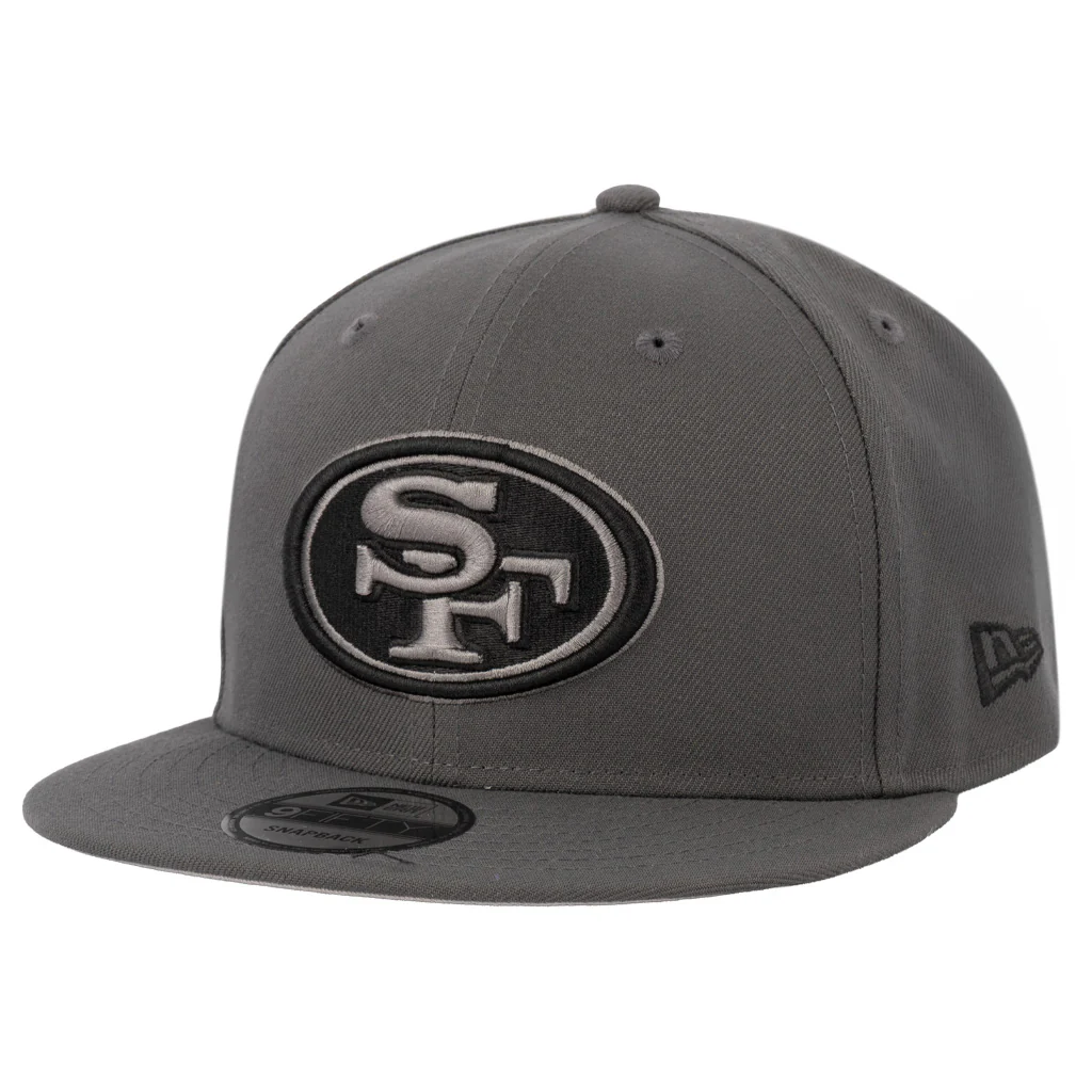 NFL San Francisco 49ers New Era Gray Prestige 9FIFTY Snapback Hat - Graphite