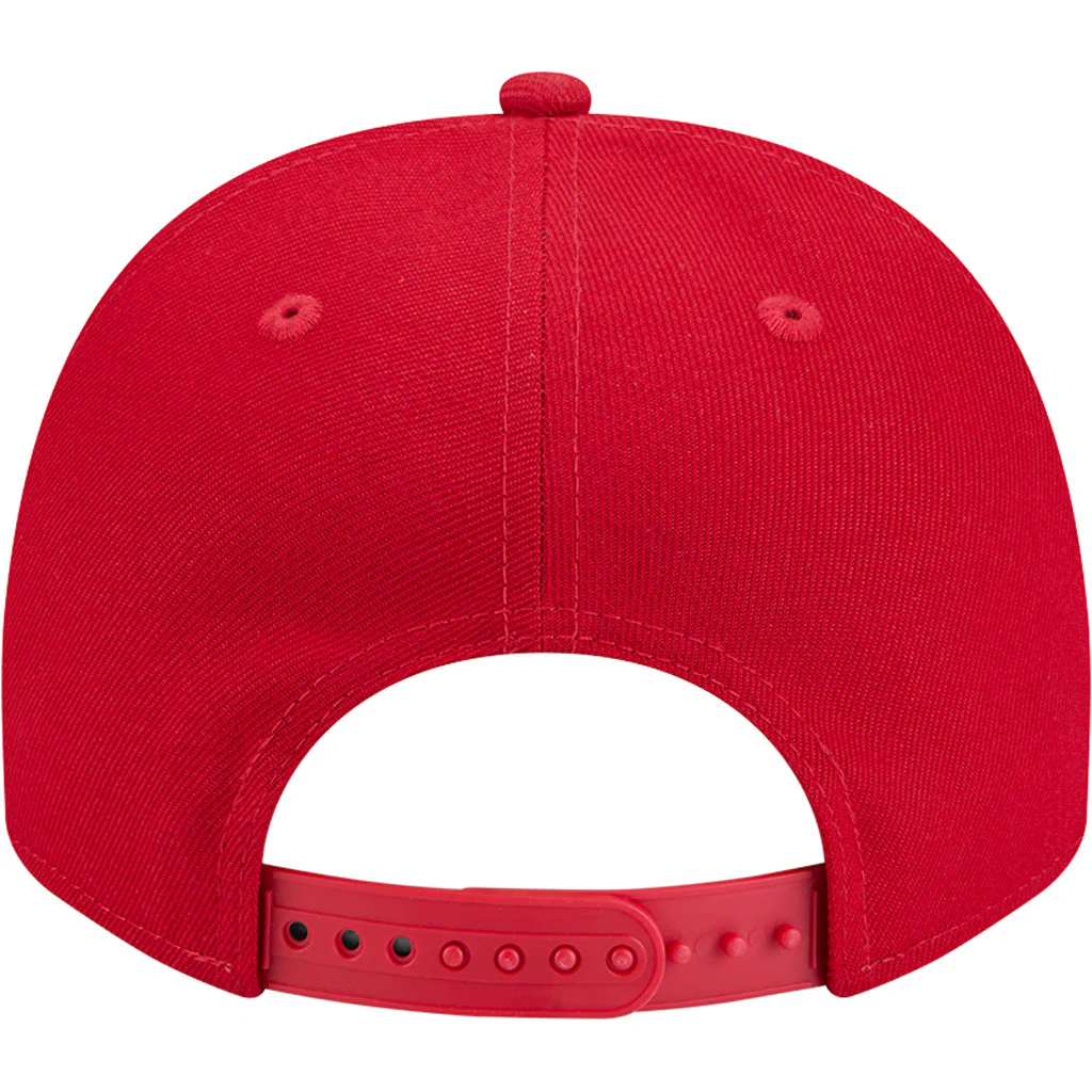 NFL San Francisco 49ers New Era OTC 9FIFTY A-Frame Hat - Red - Image 4
