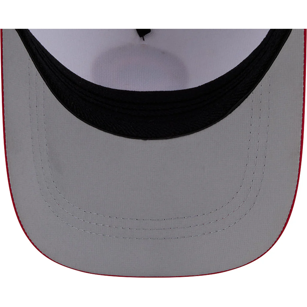 NFL San Francisco 49ers New Era Patch 39THIRTY M-Crown Flex Fit Hat - White - Image 7