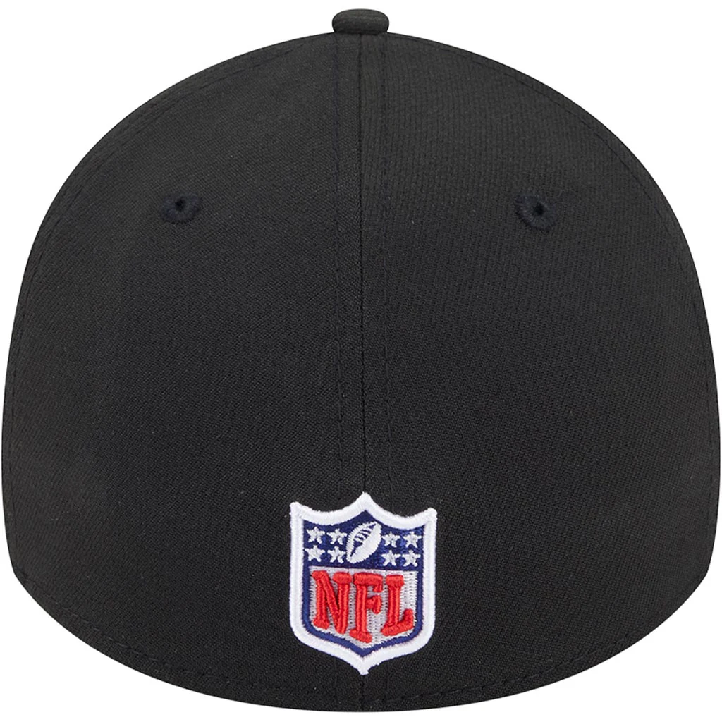 NFL San Francisco 49ers New Era Rivalries Onfield 39THIRTY Flex Fit Hat - Black - Image 4