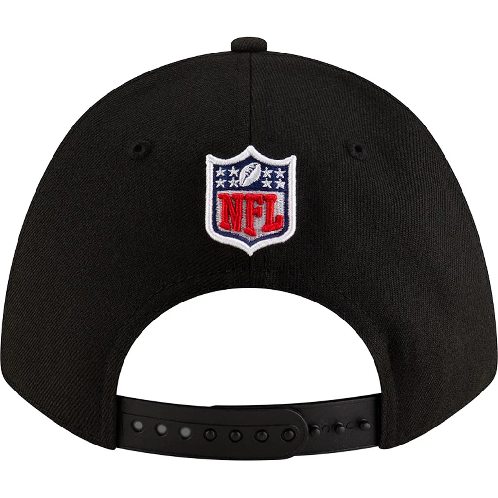 NFL San Francisco 49ers New Era Rivalries Onfield 9FORTY M-Crown A-Frame Snapback Hat - Black - Image 4
