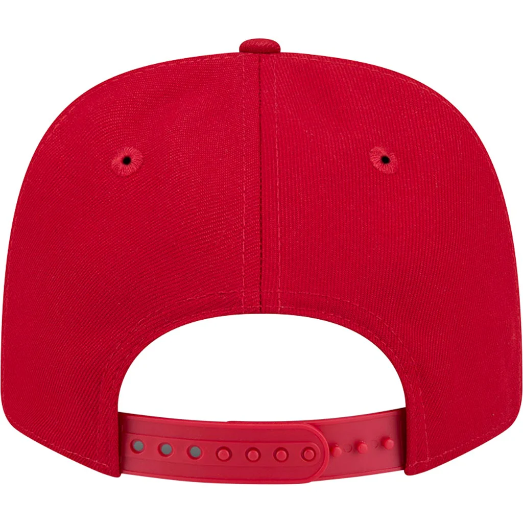 NFL San Francisco 49ers New Era Stated 9SEVENTY Stretch-Snapback Hat - Red - Image 4