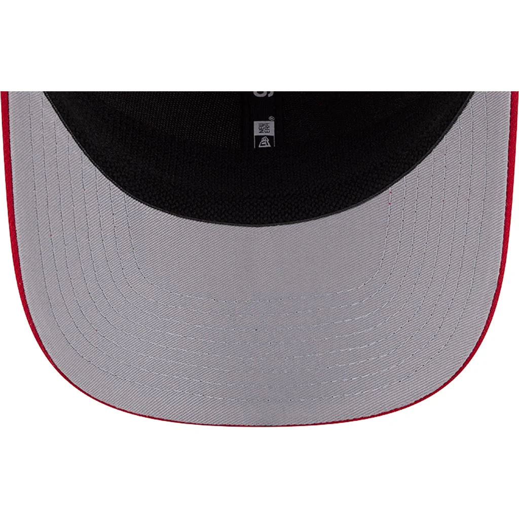 NFL San Francisco 49ers New Era Stated 9SEVENTY Stretch-Snapback Hat - Red - Image 5