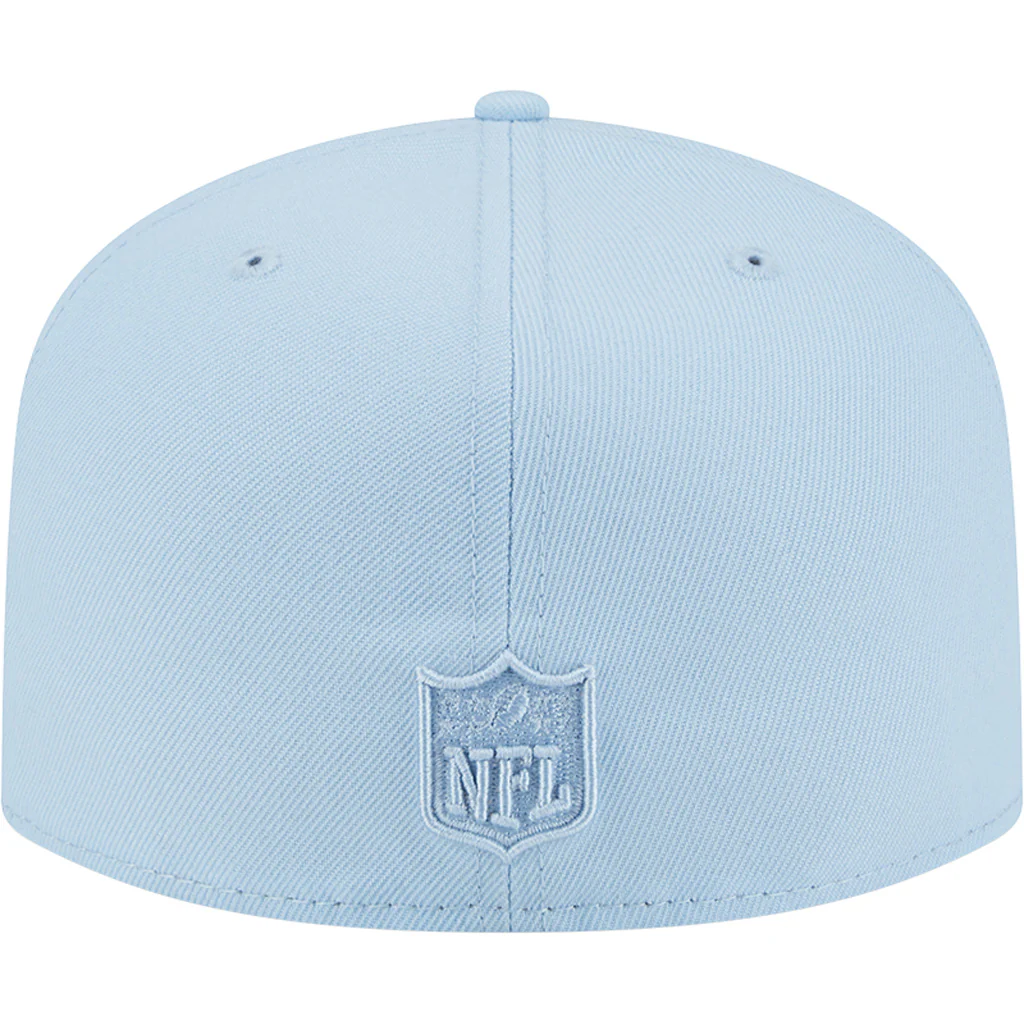 NFL San Francisco 49ers New Era Tonal Blue 59FIFTY A-Frame Fitted Hat - Blue - Image 3