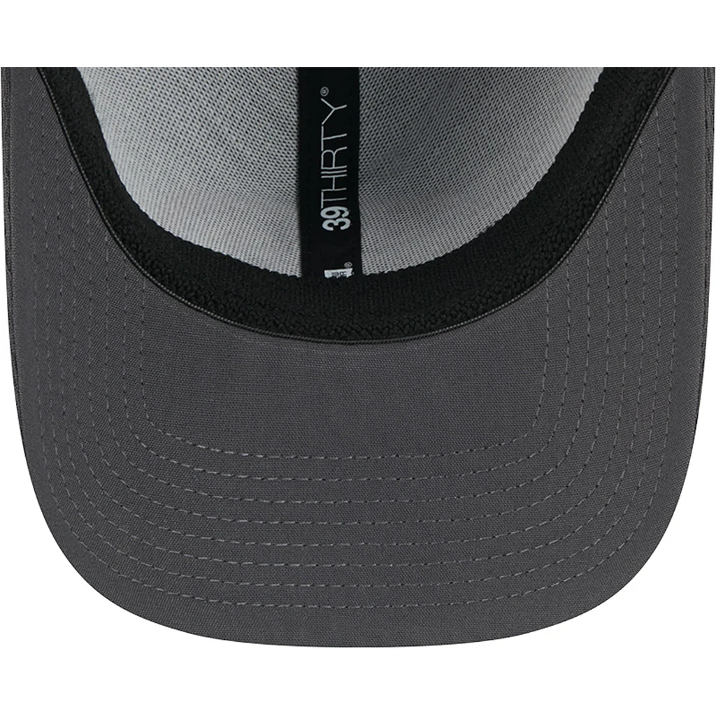 NFL San Francisco 49ers New Era Tonal Graphite 39THIRTY Flex Fit Hat - Graphite - Image 5