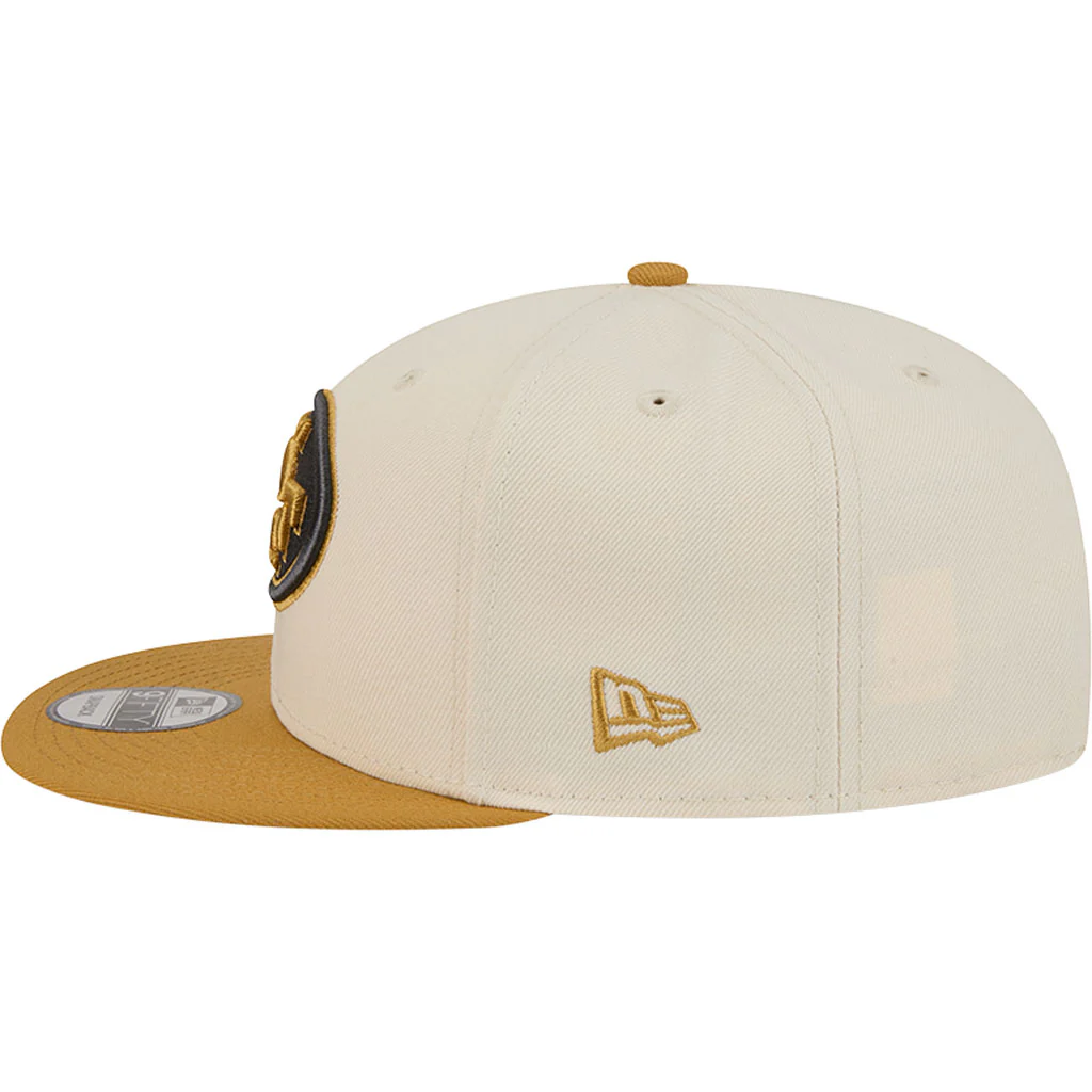 NFL San Francisco 49ers New Era Two-Tone Dusted 9FIFTY Snapback Hat - Light cream - Image 4