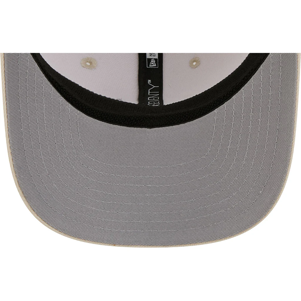 NFL San Francisco 49ers New Era Vanilla 9SEVENTY Stretch Snap Hat - Cream - Image 7