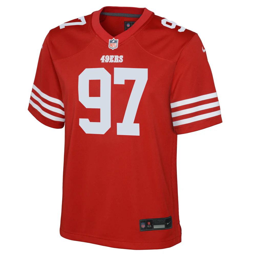 NFL San Francisco 49ers Nick Bosa Youth Nike Home Game Jersey - Image 2