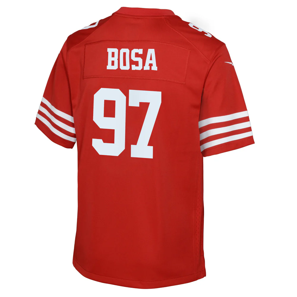 NFL San Francisco 49ers Nick Bosa Youth Nike Home Game Jersey - Image 3