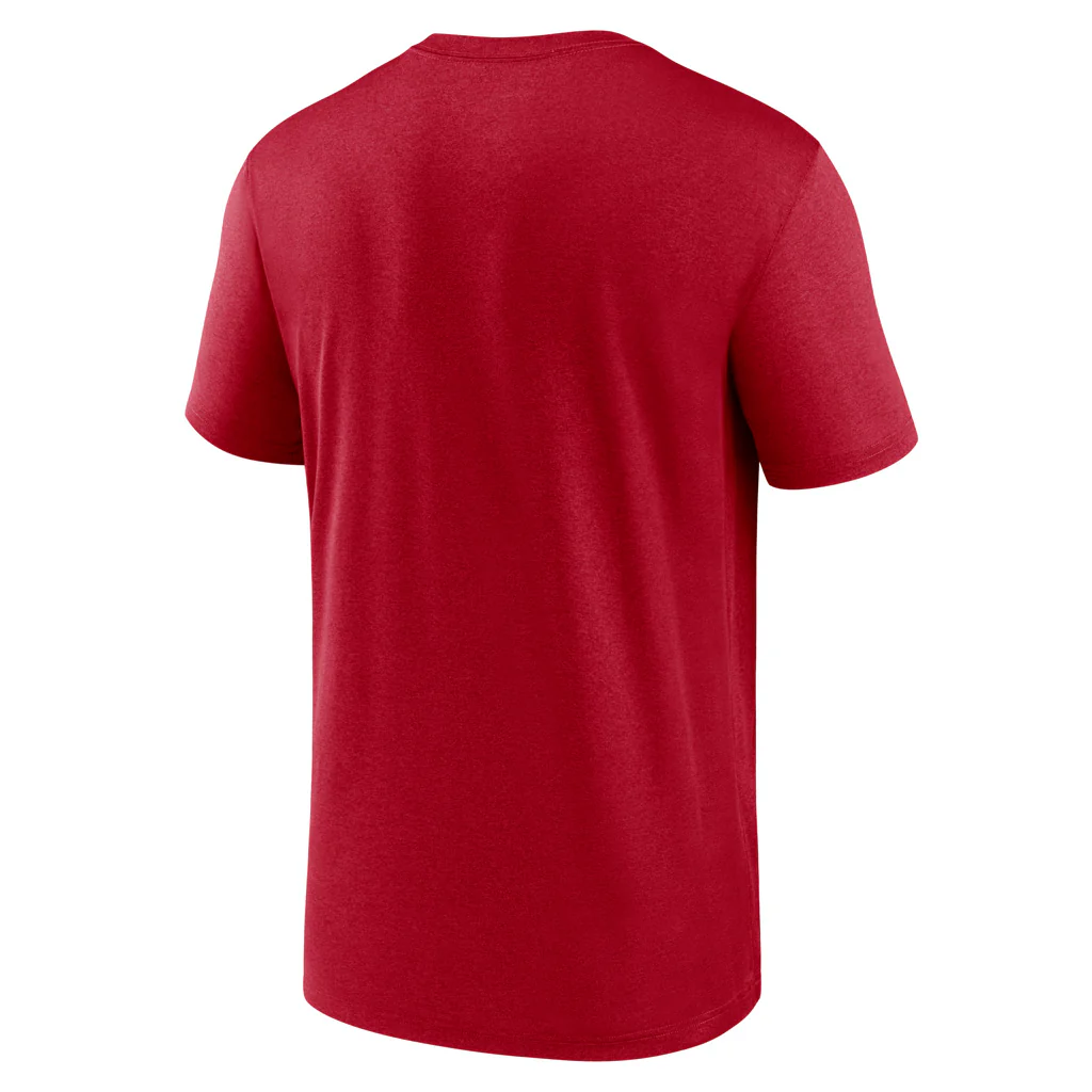 NFL San Francisco 49ers Nike 2025 Icon Legend T-Shirt - Red - Image 3