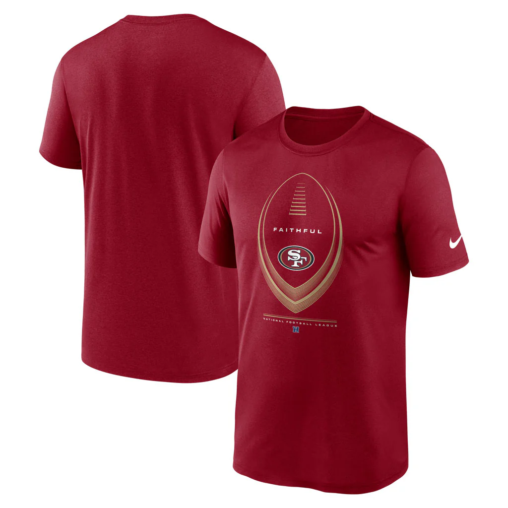 NFL San Francisco 49ers Nike 2026 Icon Legend T-Shirt - Red