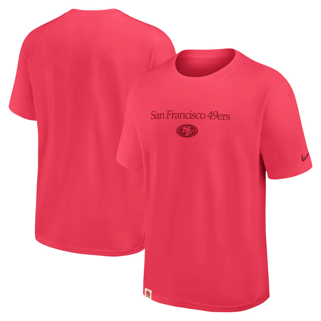 NFL San Francisco 49ers Nike Glory Max90 T-Shirt - Red