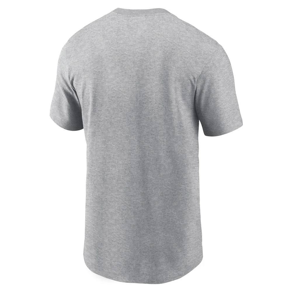 NFL San Francisco 49ers Nike Local Essential T-Shirt - Heather Gray - Image 3