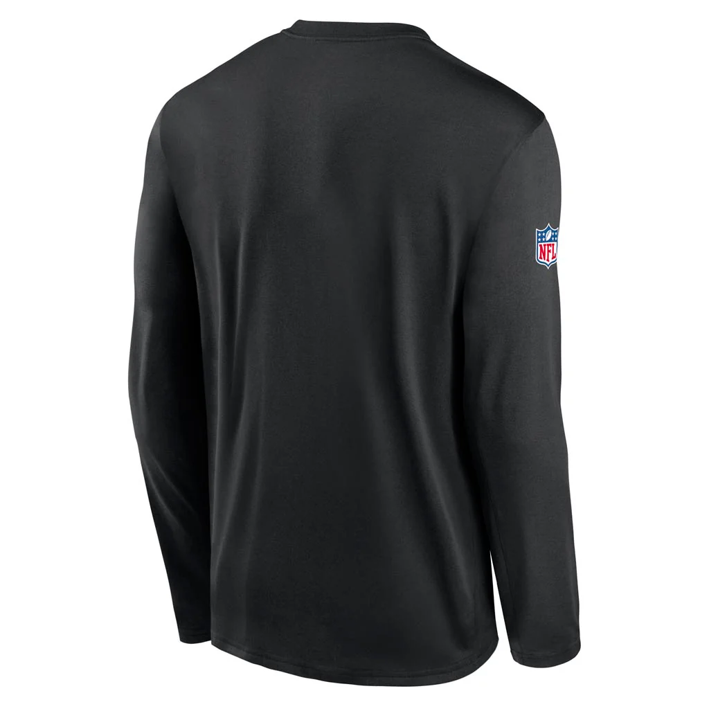 NFL San Francisco 49ers Nike Rivalries Legend Long Sleeve T-Shirt - Black - Image 3