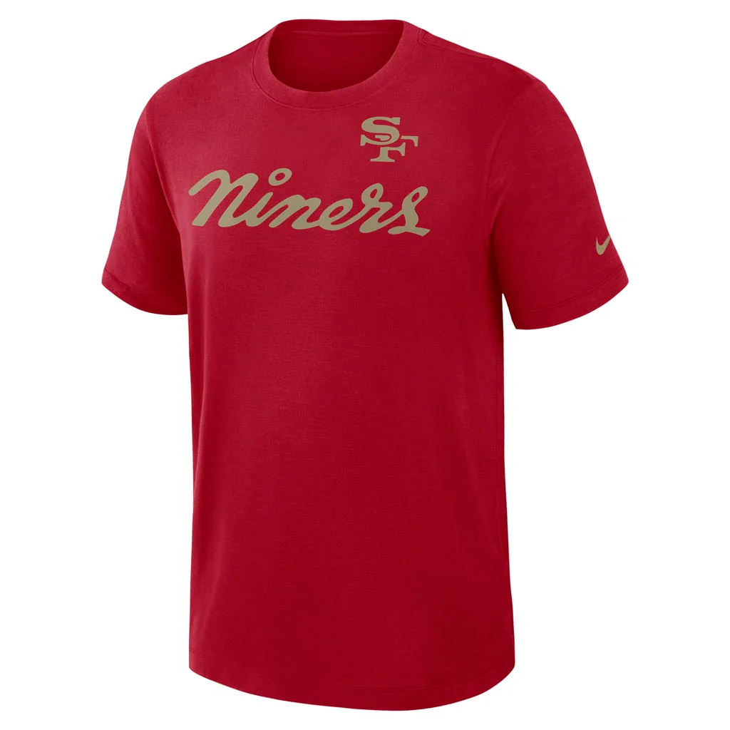 NFL San Francisco 49ers Nike Rivalries Slub T-Shirt - Red - Image 2