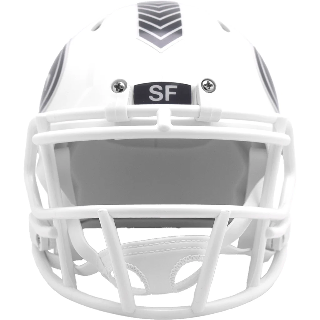 NFL San Francisco 49ers Riddell Salute to Service Mini Speed Helmet - Image 2