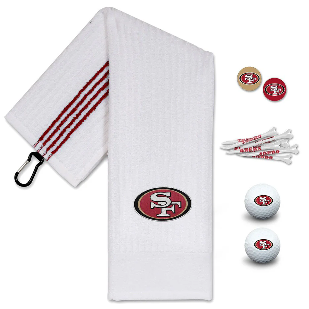 NFL San Francisco 49ers WinCraft Team Effort Golf Set