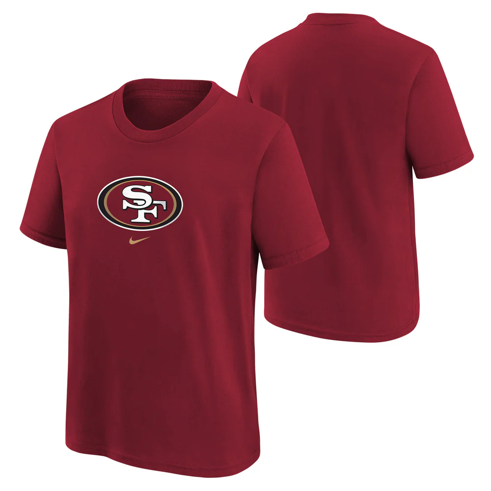 NFL San Francisco 49ers Youth Nike Logo T-Shirt - Red
