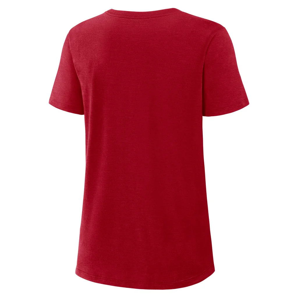 NFL San Francsico 49ers Women's Nike Rivalries Slub T-Shirt - Red - Image 3