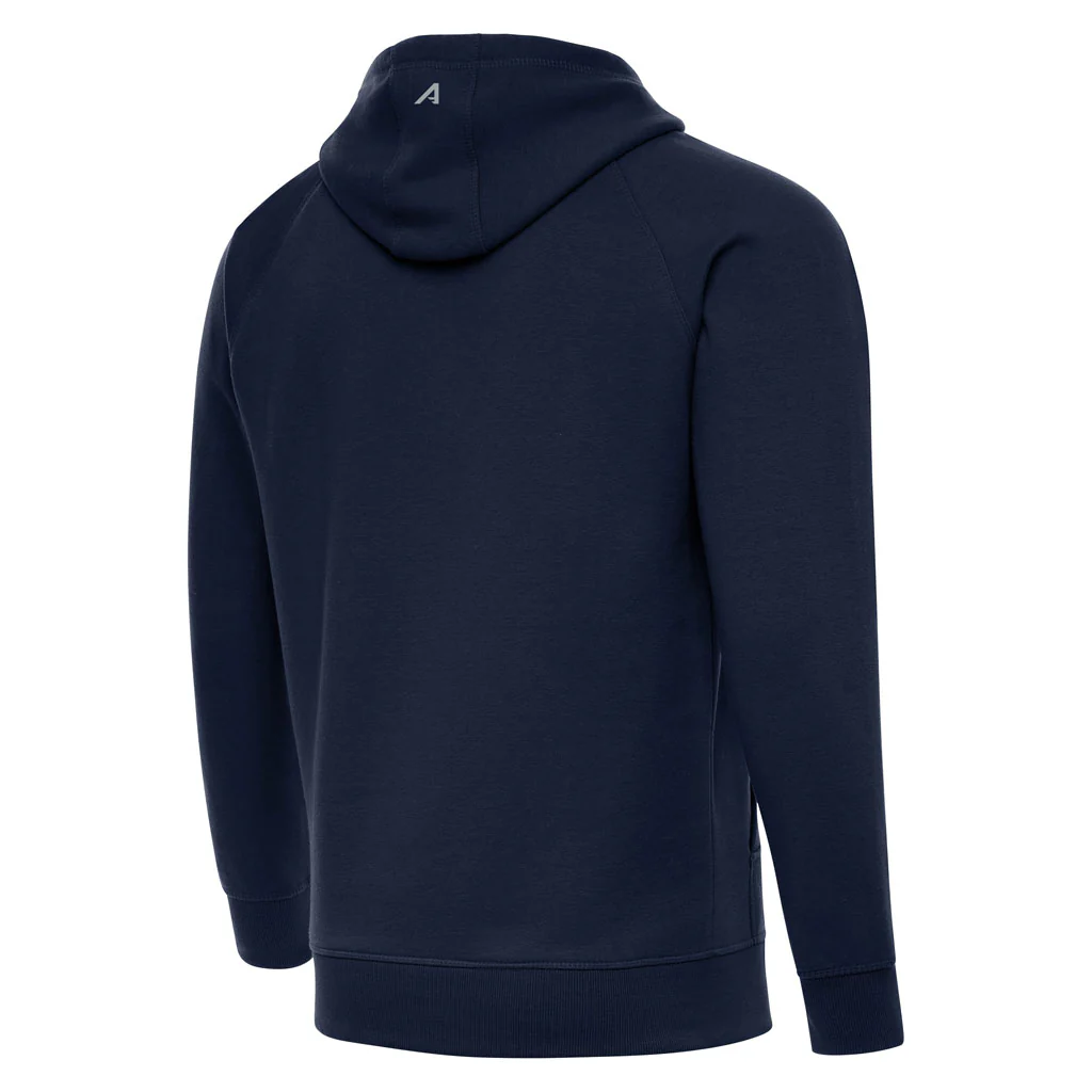 NFL Seattle Seahawks Antigua Full Front Victory Pullover Hoodie - Navy - Image 3