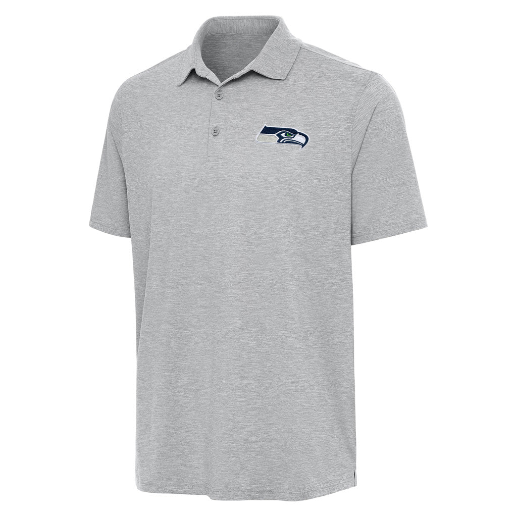 NFL Seattle Seahawks Antigua Par 3 Polo - Gray