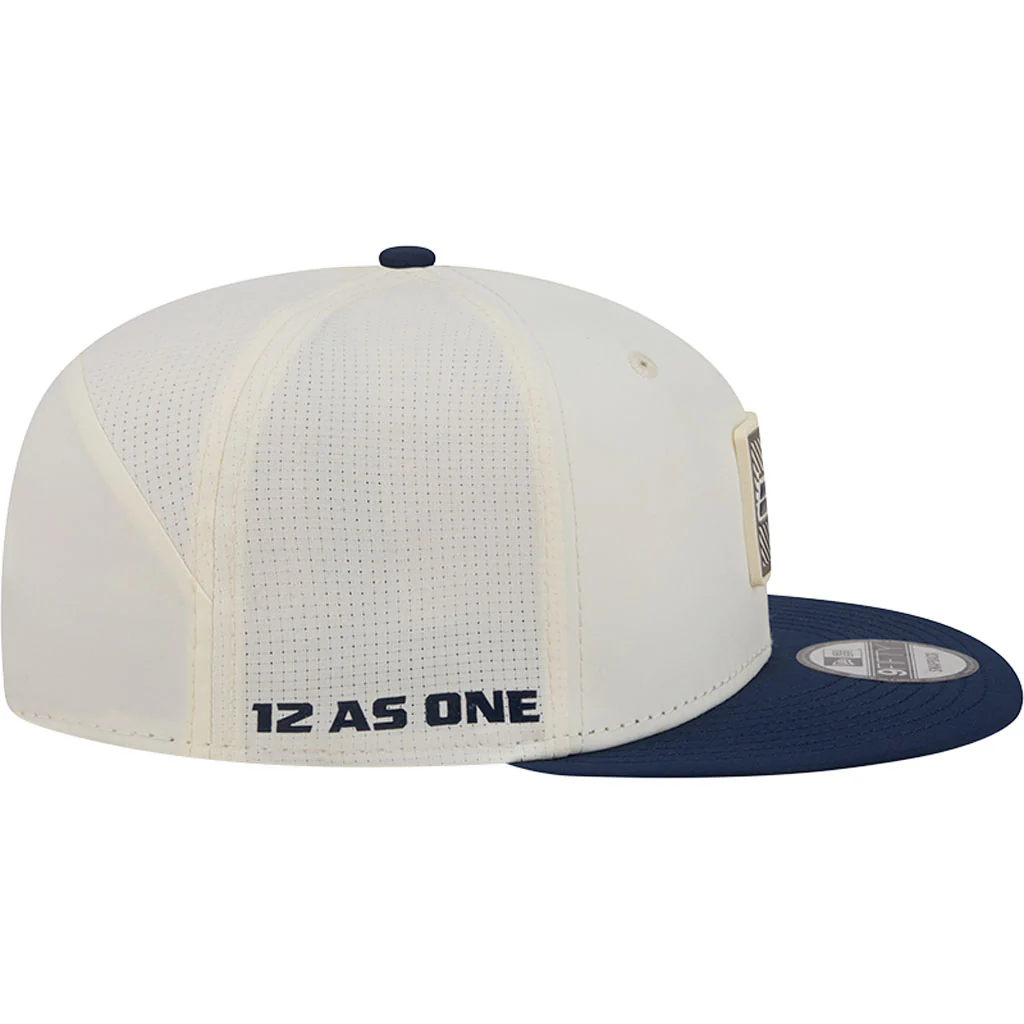 NFL Seattle Seahawks New Era 2026 Training 9FIFTY Snapback Hat - Cream - Image 5