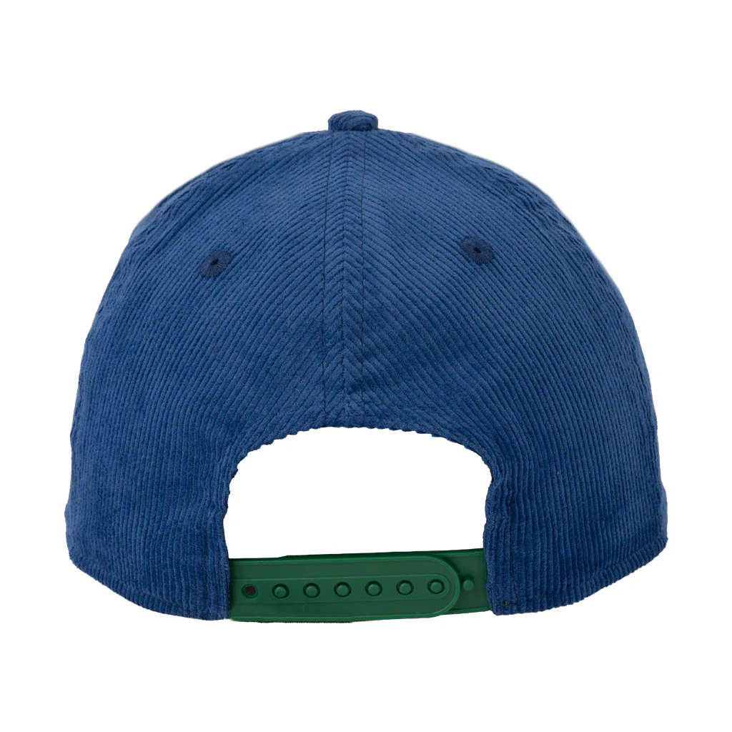 NFL Seattle Seahawks New Era All Corduroy 9FIFTY A-Frame Snapback Hat - Blue - Image 2